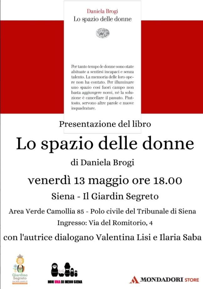 LIBRO | \u201cLo spazio delle donne\u201d di Daniela Brogi.