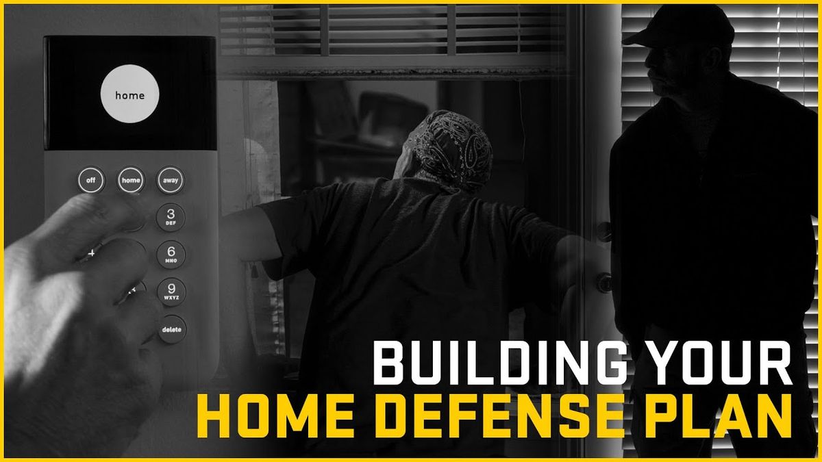 Developing a Personal and Home defense Plan (Free)