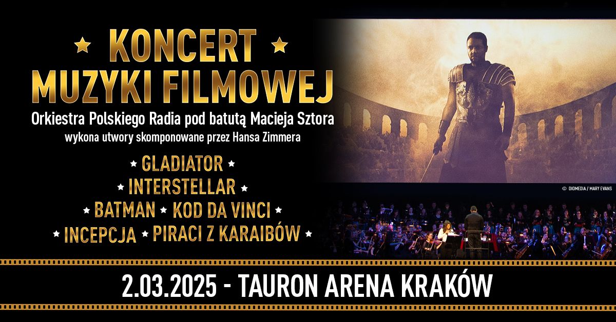 Krak\u00f3w: Koncert Muzyki Filmowej z utworami Hansa Zimmera - Krak\u00f3w