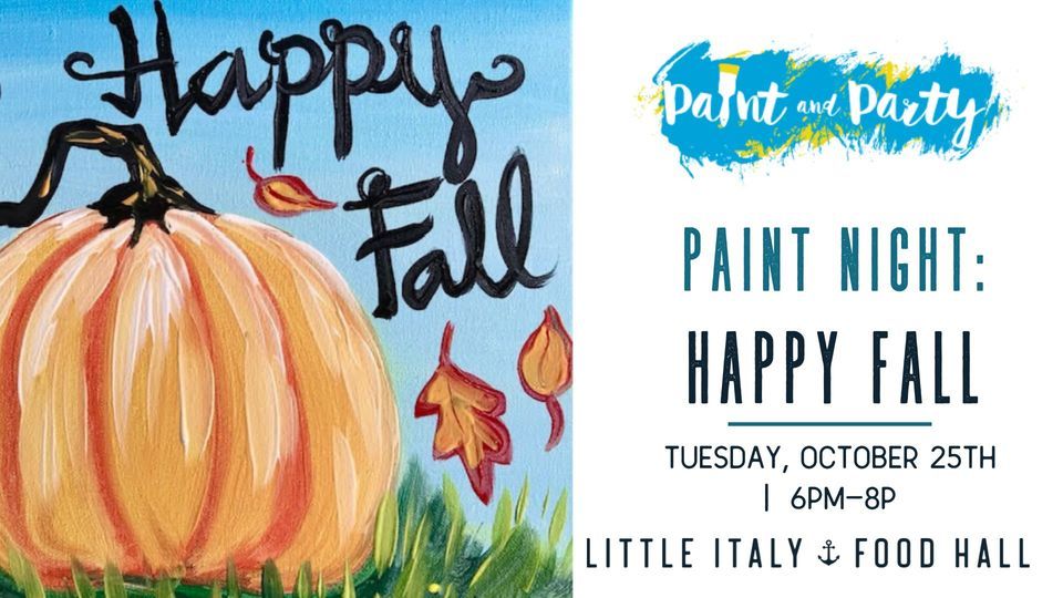 Paint Night: Happy Fall