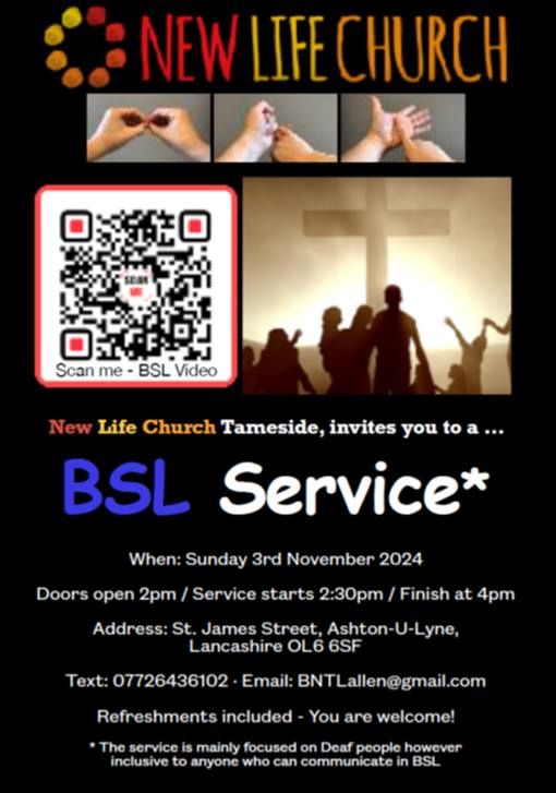 New Life Church BSL Service