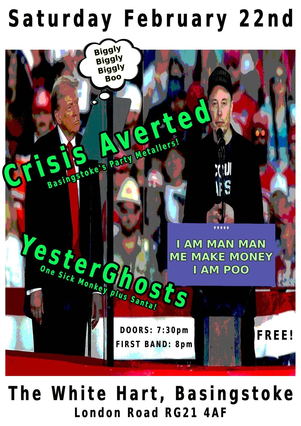 Crisis Averted + YesterGhosts at the White Hart