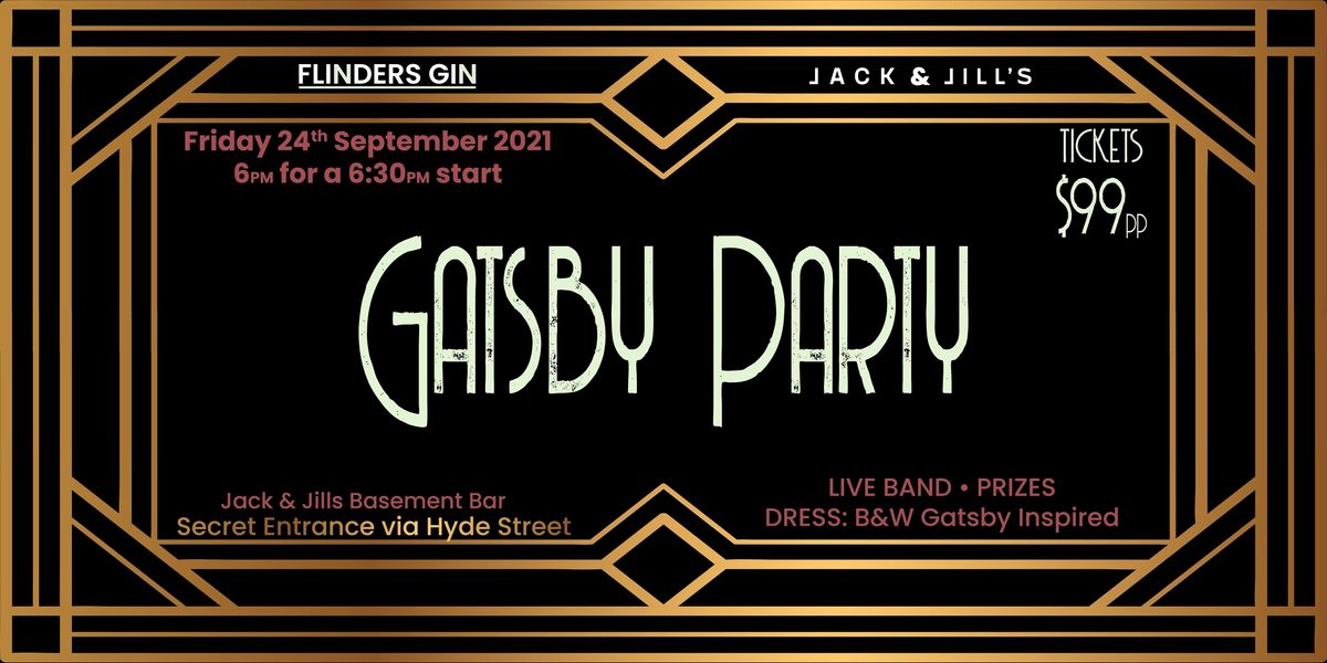 Flinders's Gin GATSBY PARTY