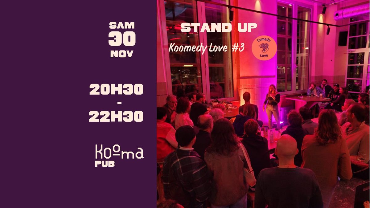 \ud83c\udfa4 Stand up \ud83d\ude06 Koomedy Love | Kooma PUB