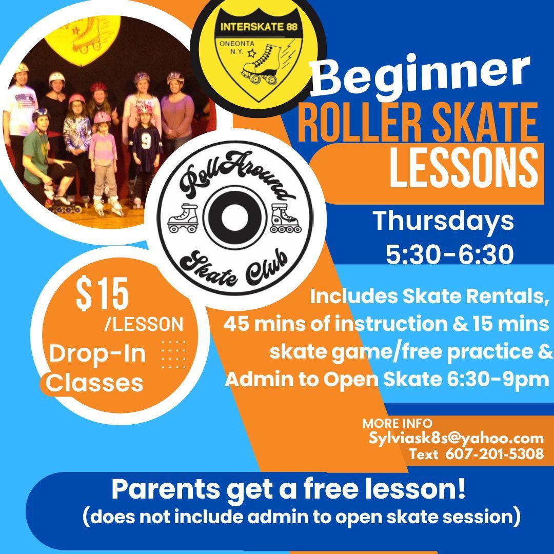 Beginner Skate Lessons