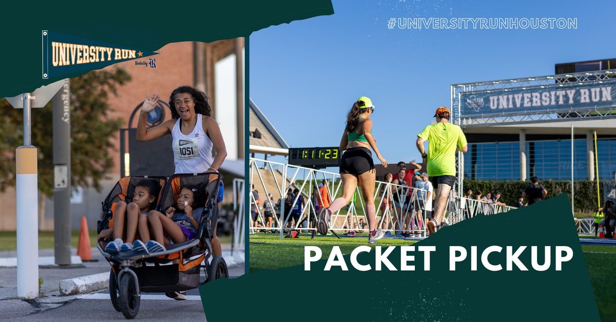 2024 University Run 5K\/10K Packet Pick-Up