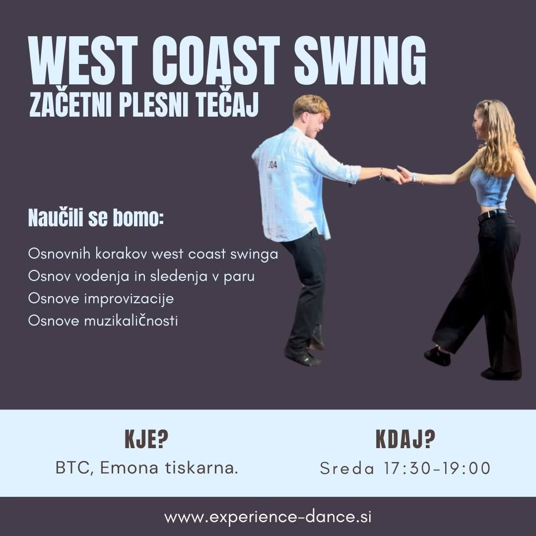 WEST COAST SWING ZA\u010cETNI TE\u010cAJ