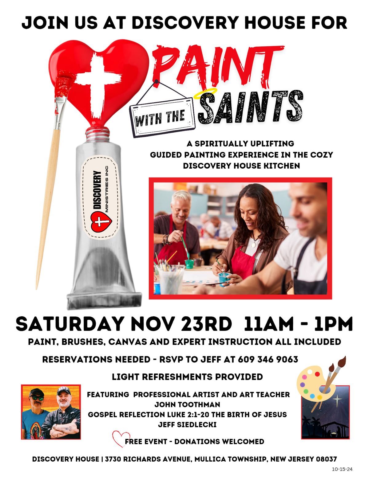 Paint with the Saints