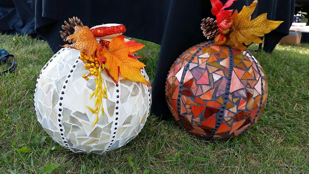 Mosaic Pumpkin Ball