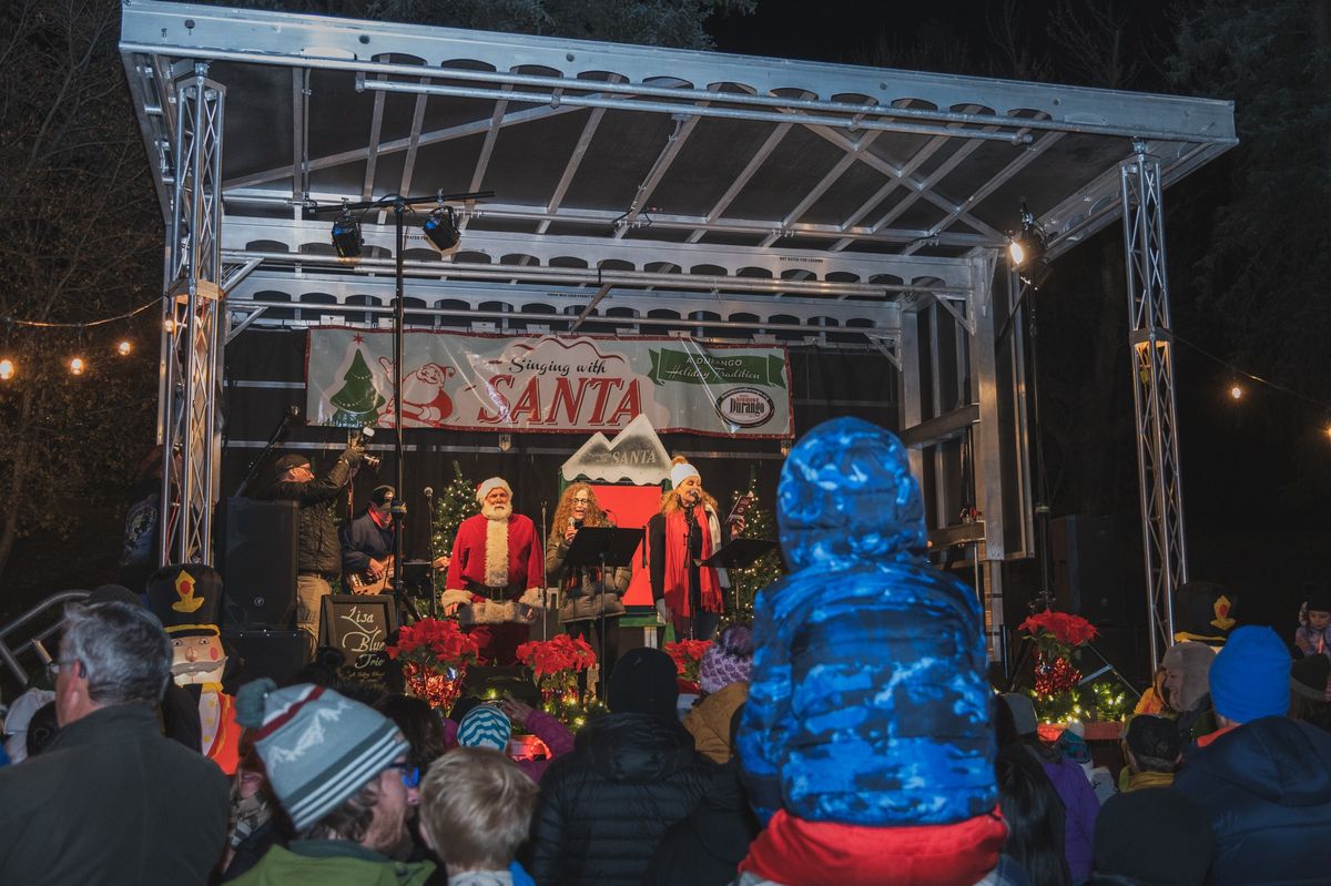 Singing with Santa