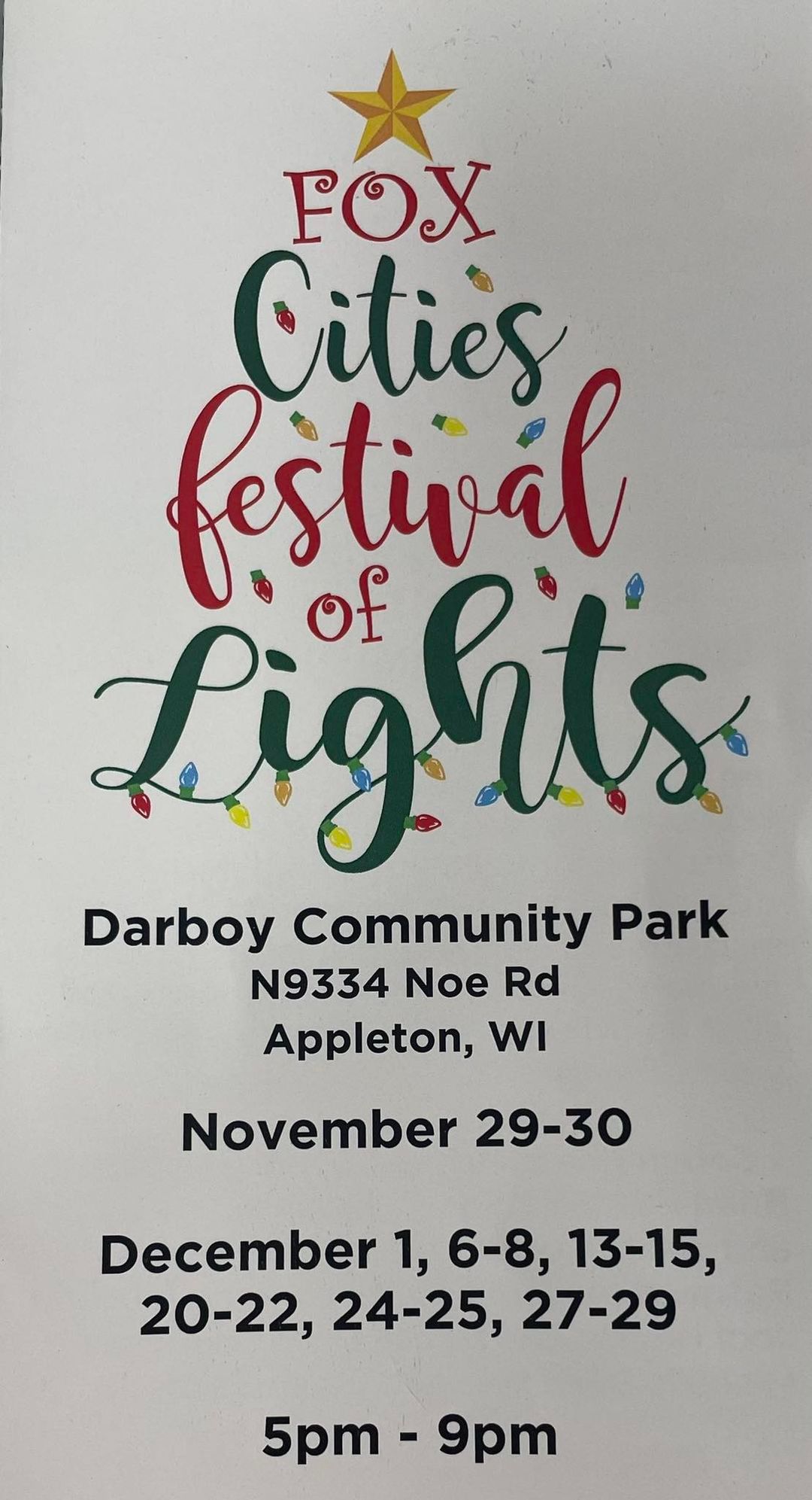 Fox Cities Festival of Lights