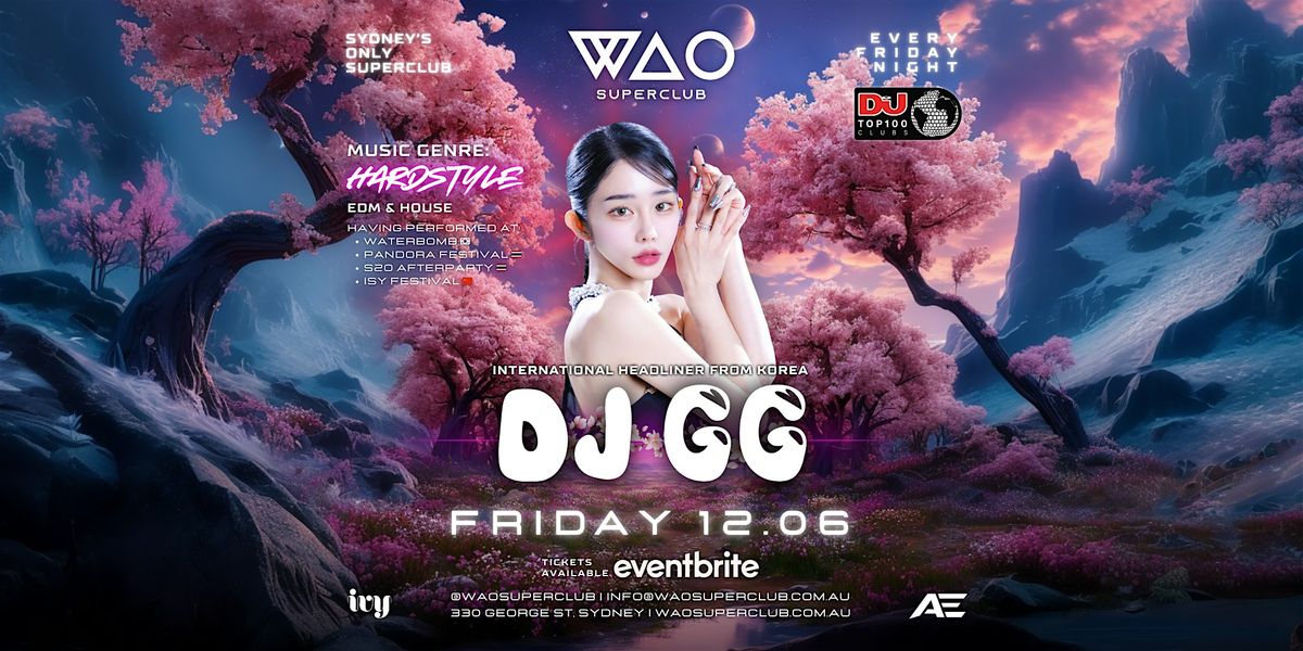FRI 12 JUN - WAO SUPERCLUB @IVY