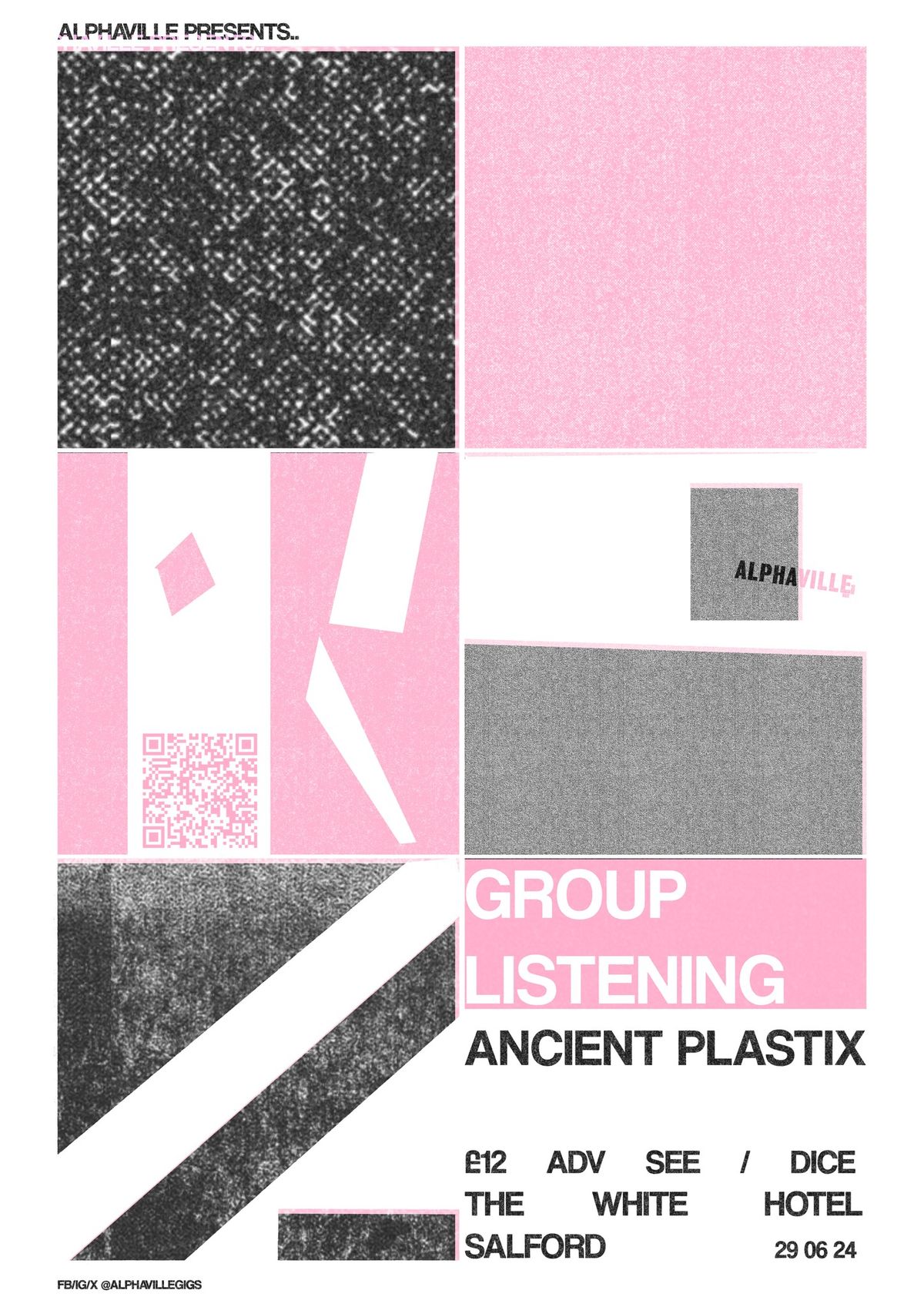 Group Listening + Ancient Plastix Live at The White Hotel 