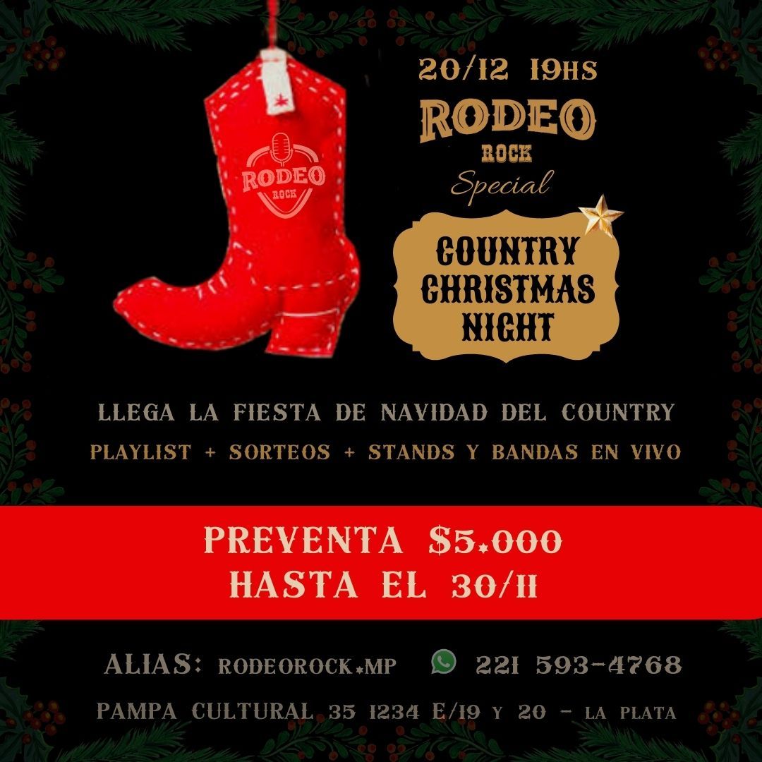 Noche Country de Navidad en La Plata