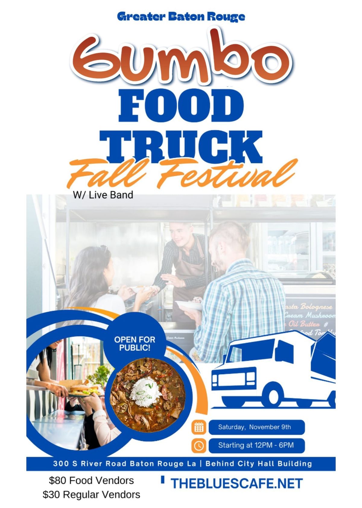 Greater Baton Rouge Gumbo Food Truck Fall Fest