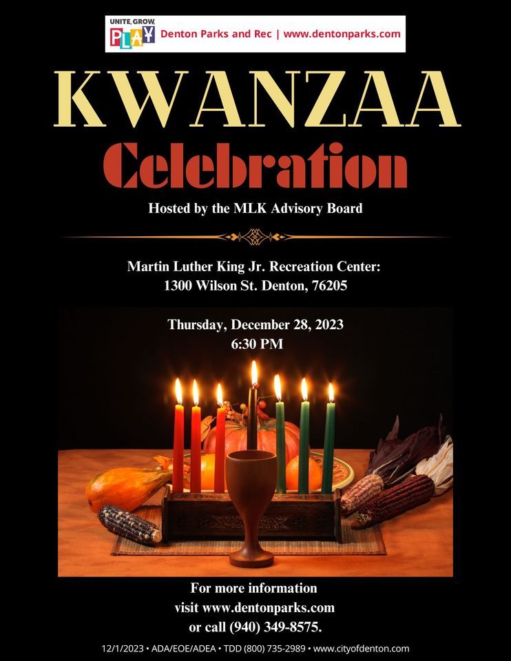 Kwanzaa Celebration, Denton Parks and Rec (MLK Jr. Rec Center), 28