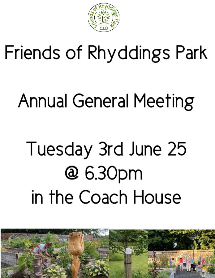 Friends of Rhyddings Park AGM 2025