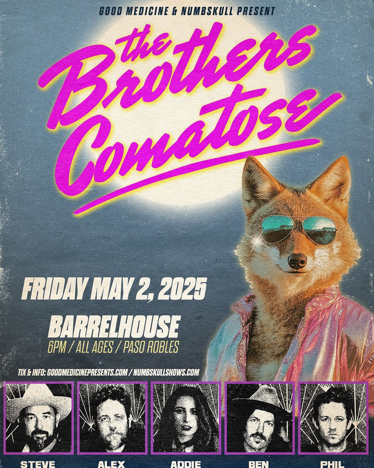 The Brothers Comatose at Barrelhouse Amphitheater Paso Robles