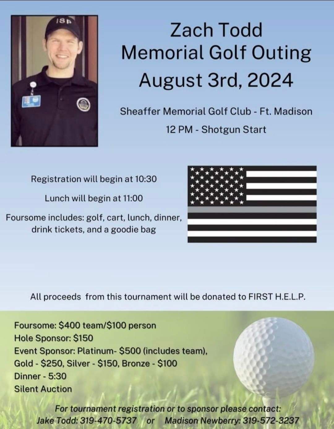 Zach Todd Memorial Golf Outing