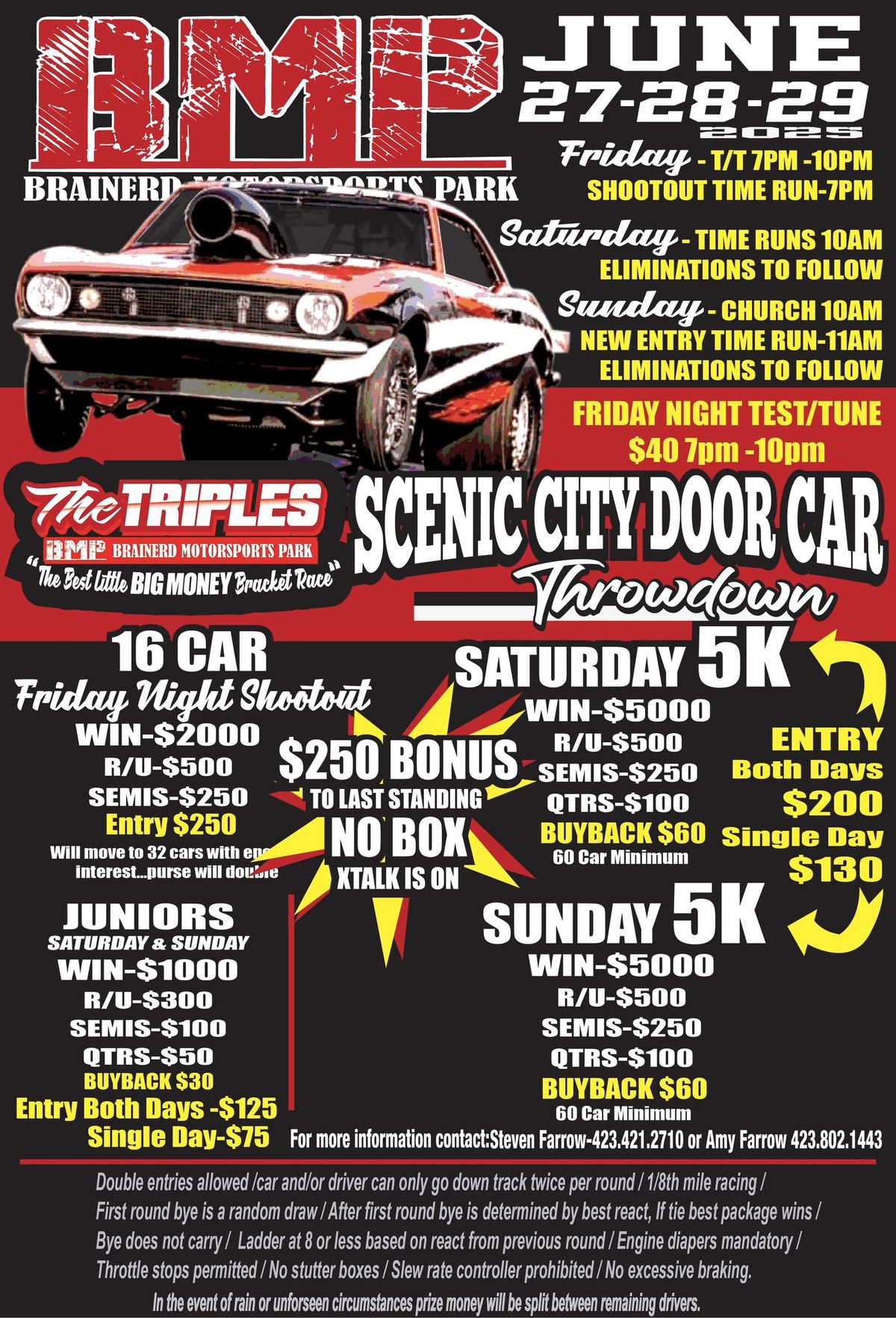 The Triples Scenic City DoorCar Throwdown