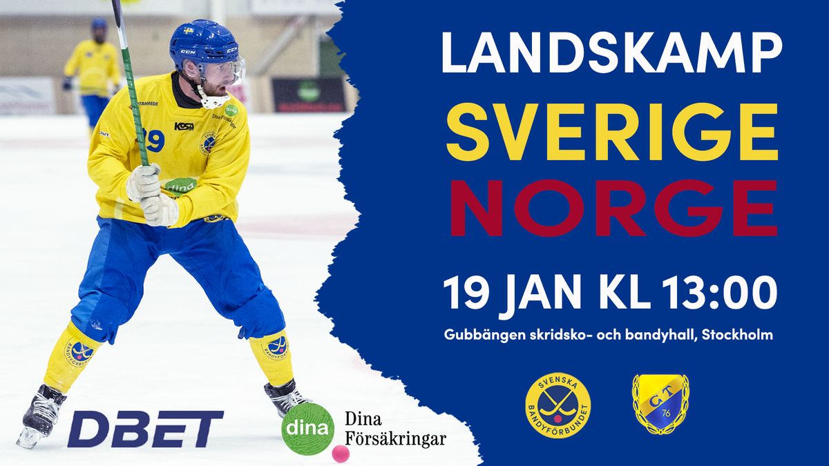 Landskamp Sverige - Norge