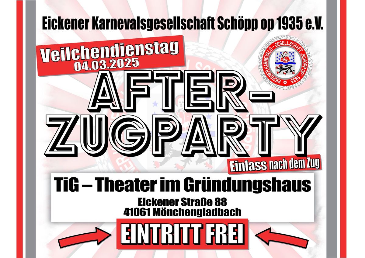 After-Zugparty im TIG