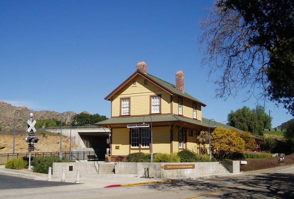 Paint Out at the Santa Susana Railroad Depot & Museum