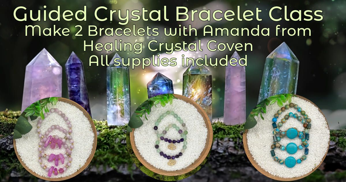 DIY Crystal Bracelets with Amanda