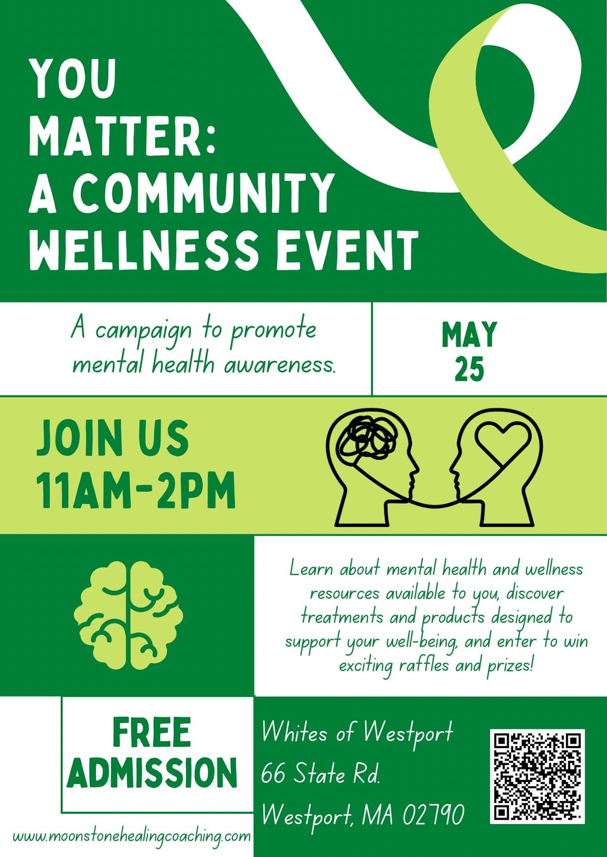 YOU MATTER: A Community Wellness Event