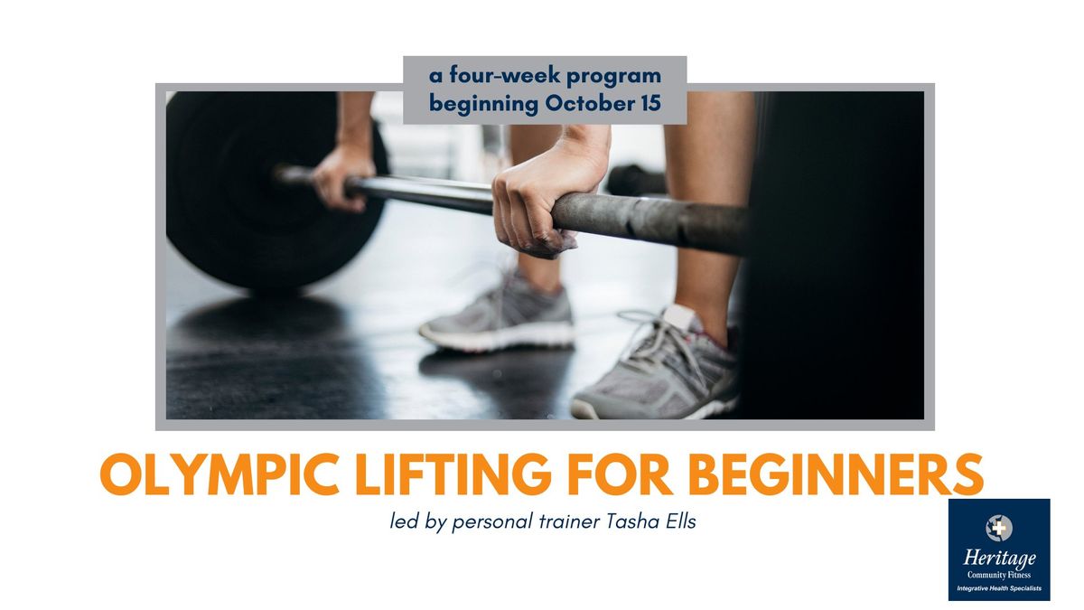 Olympic Lifting for Beginners with Tasha Ells