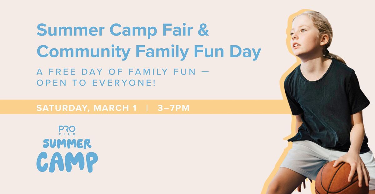 2025 Community Camp Fair at PRO