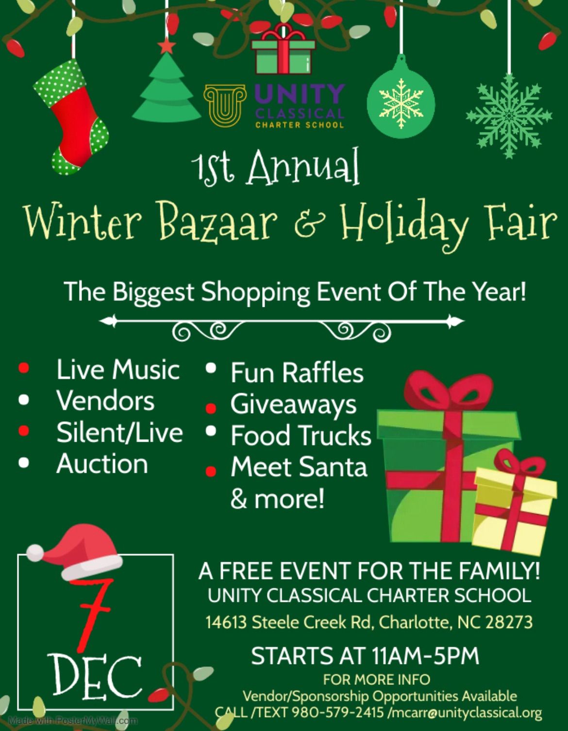 Winter Bazaar and Holiday Fair