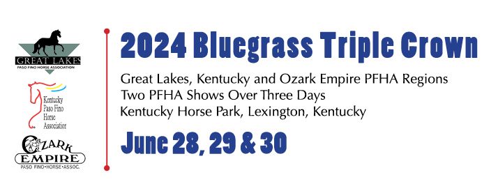 24 Bluegrass Triple Crown at the Kentucky Horse Park in Lexington