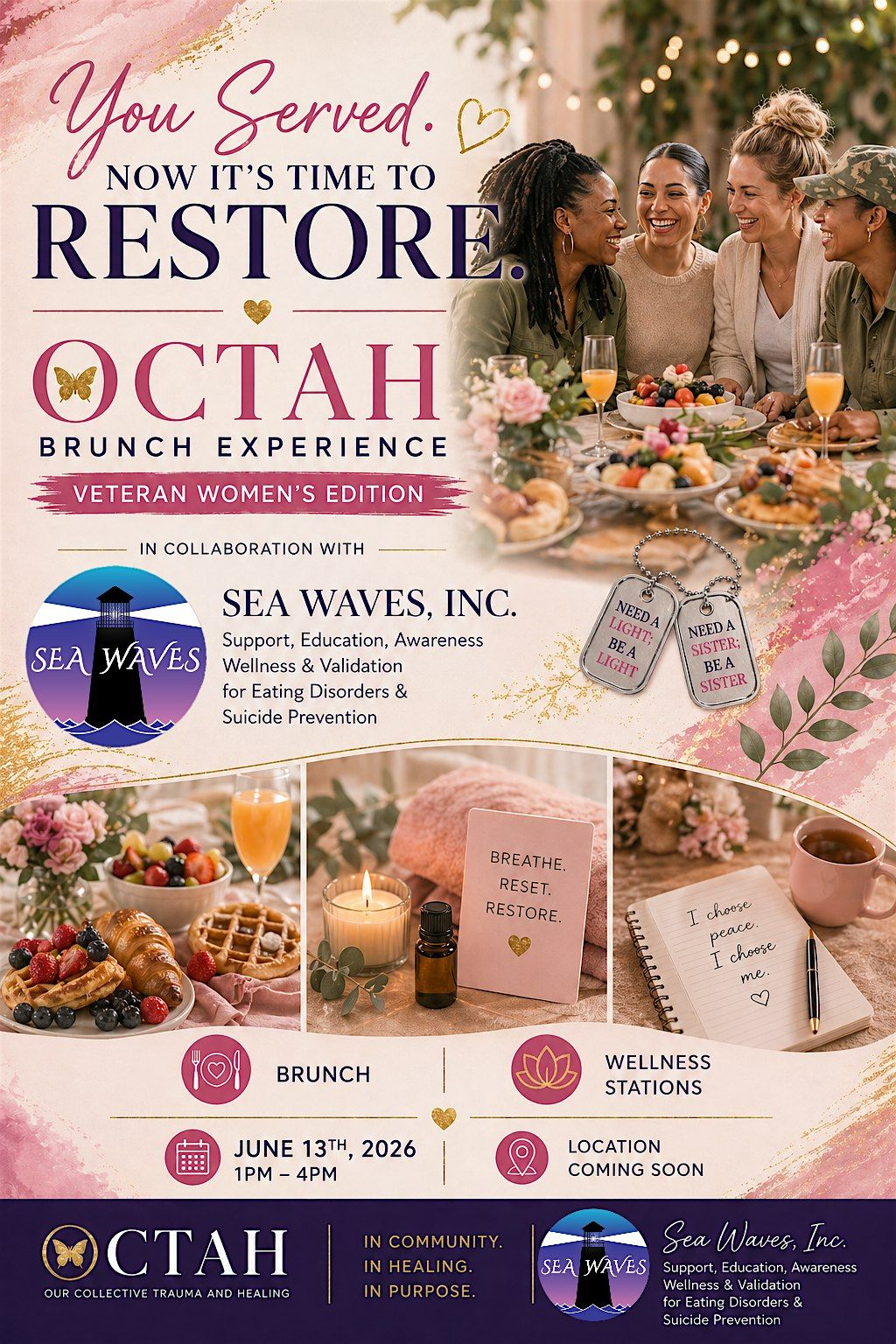 Octah Brunch Experience- Veteran Women's Edition