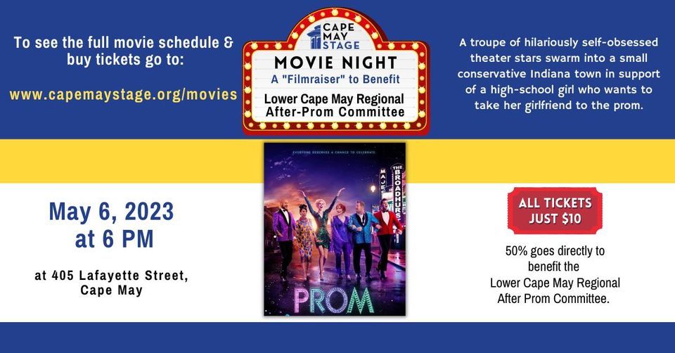 Movie Night: The Prom to benefit LCMR After Prom Committee