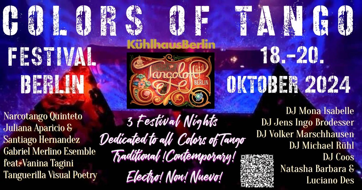 COLORS OF TANGO FESTIVAL 2024  by Tangoloft Berlin 