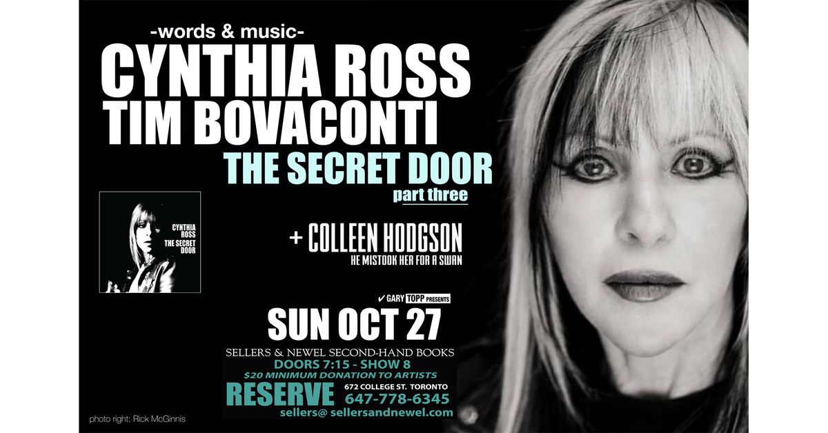 CYNTHIA ROSS & TIM BOVACONTI; The Secret Door