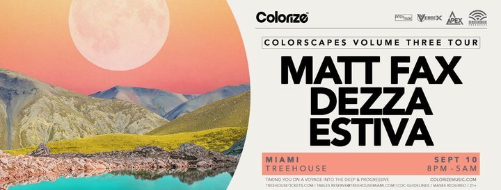 MATT FAX + DEZZA + ESTIVA @ Treehouse Miami