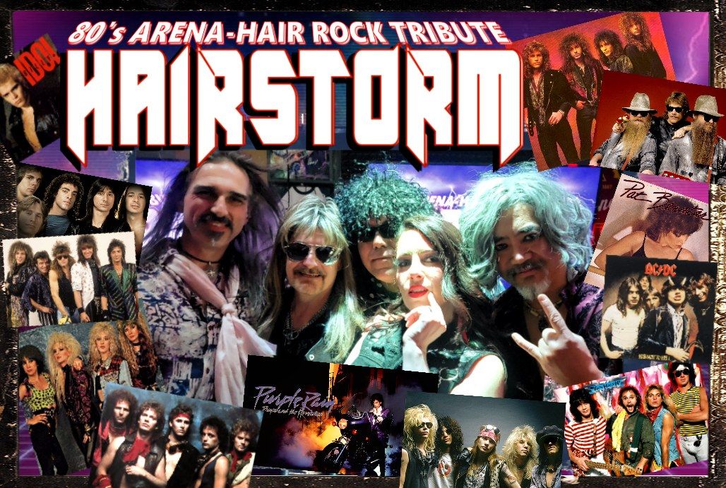 New Year's Eve 80's Rock Party with HAIRSTORM @ Lucky 7