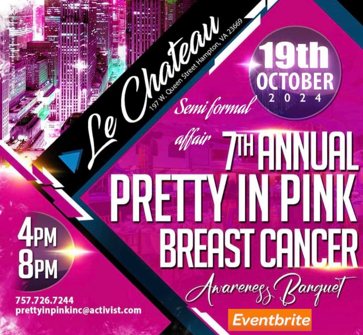 7th Annual Pretty In Pink Breast Cancer Awareness Banquet