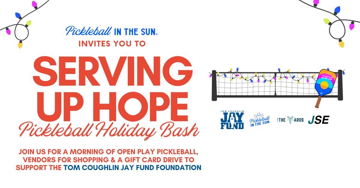 Serving up Hope: Pickleball Holiday Bash