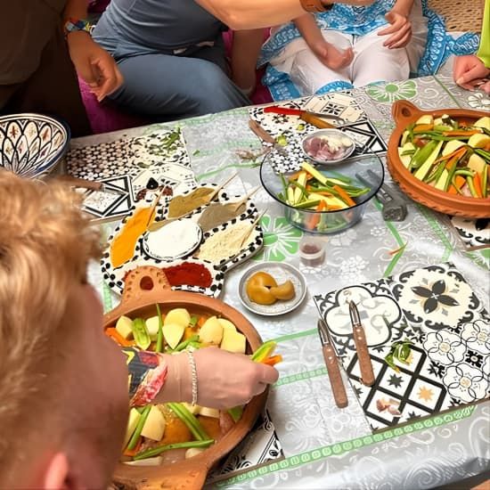 Cooking Class with Lacals in Marrakech .