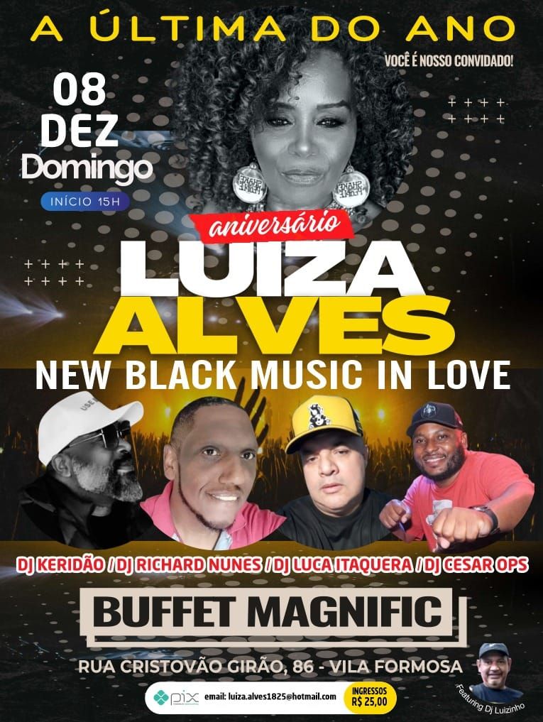 CONFRATERNIZA\u00c7\u00c3O NEW BLACK MUSIC IN LOVE \u2728\ufe0f\ud83c\udf89