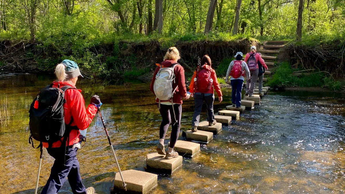 Creeks, Crossings and Coffee - Green Ribbon hike- 8 - 10 miles