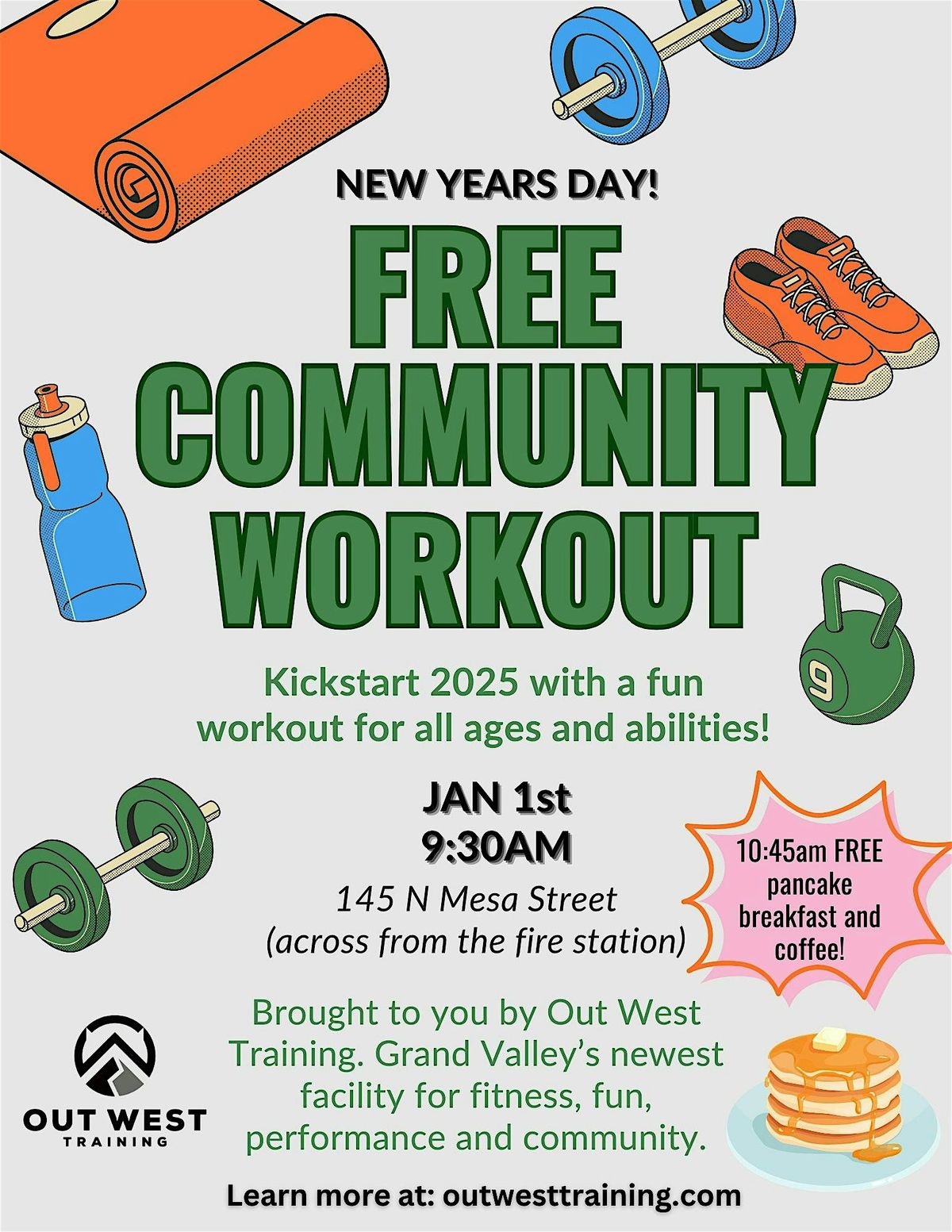 FREE New Years Day workout!