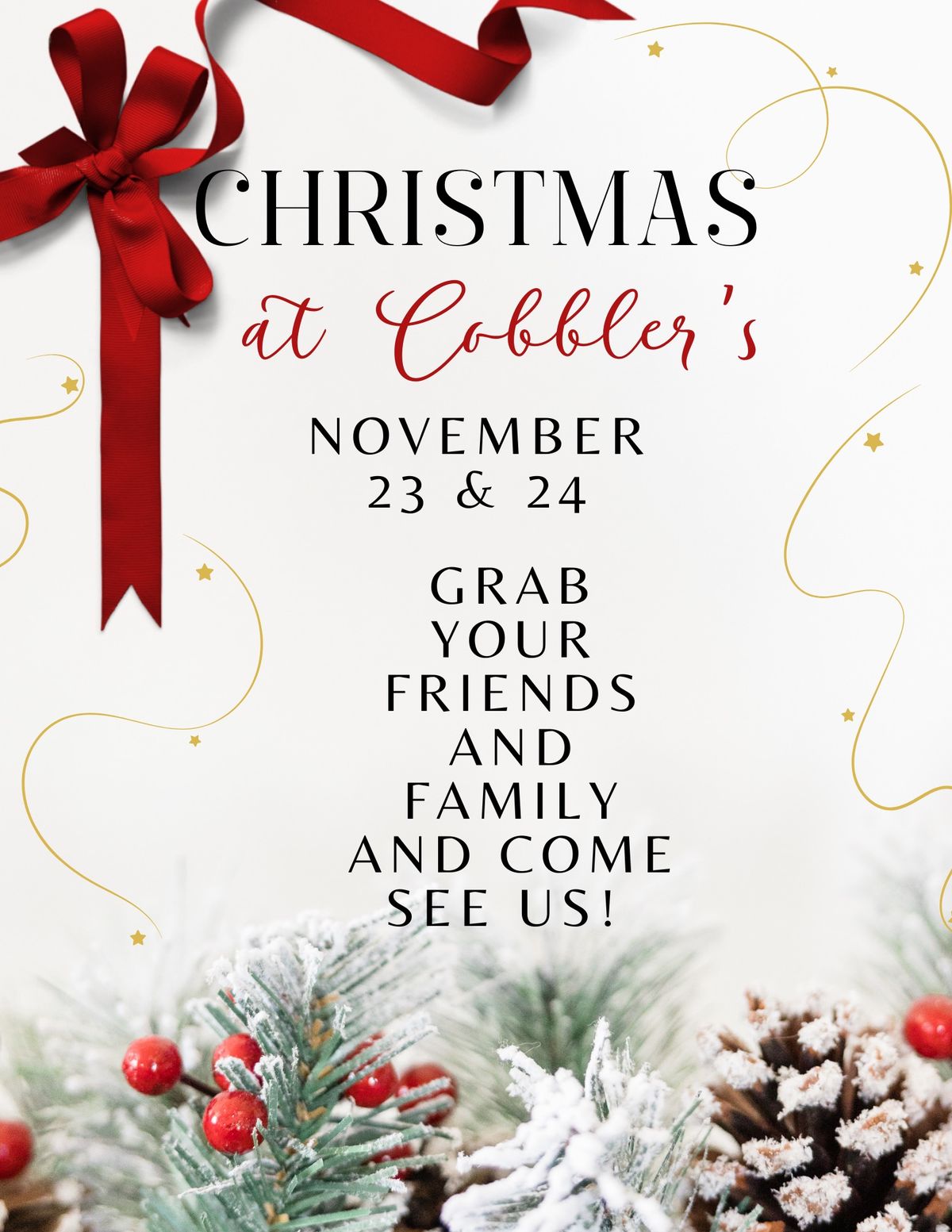 Christmas at Cobbler\u2019s 