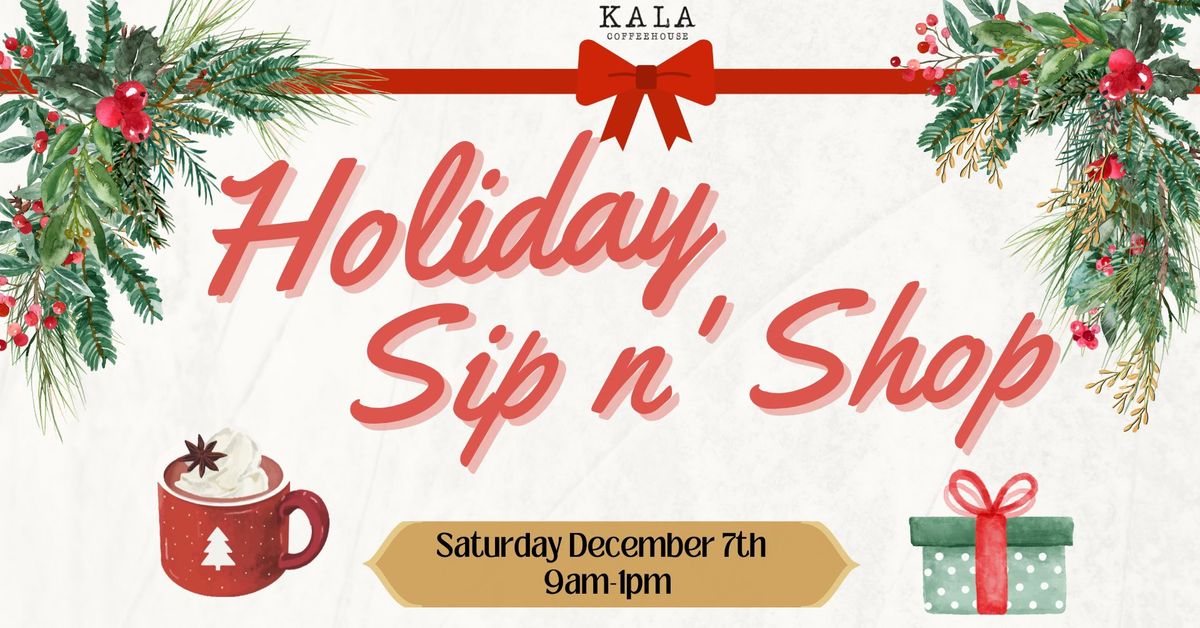 2024 Holiday Sip 'n Shop