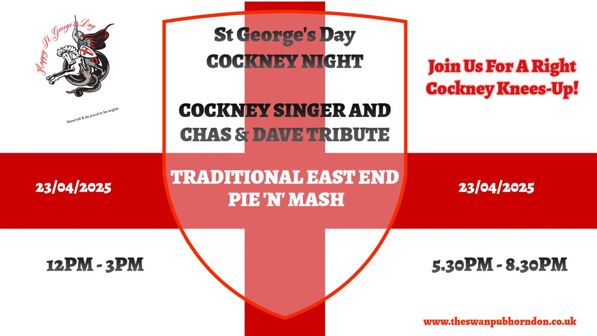 St. George\u2019s Day Cockney Evening