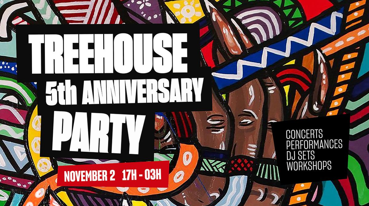 Treehouse NDSM 5th Anniversary Party!