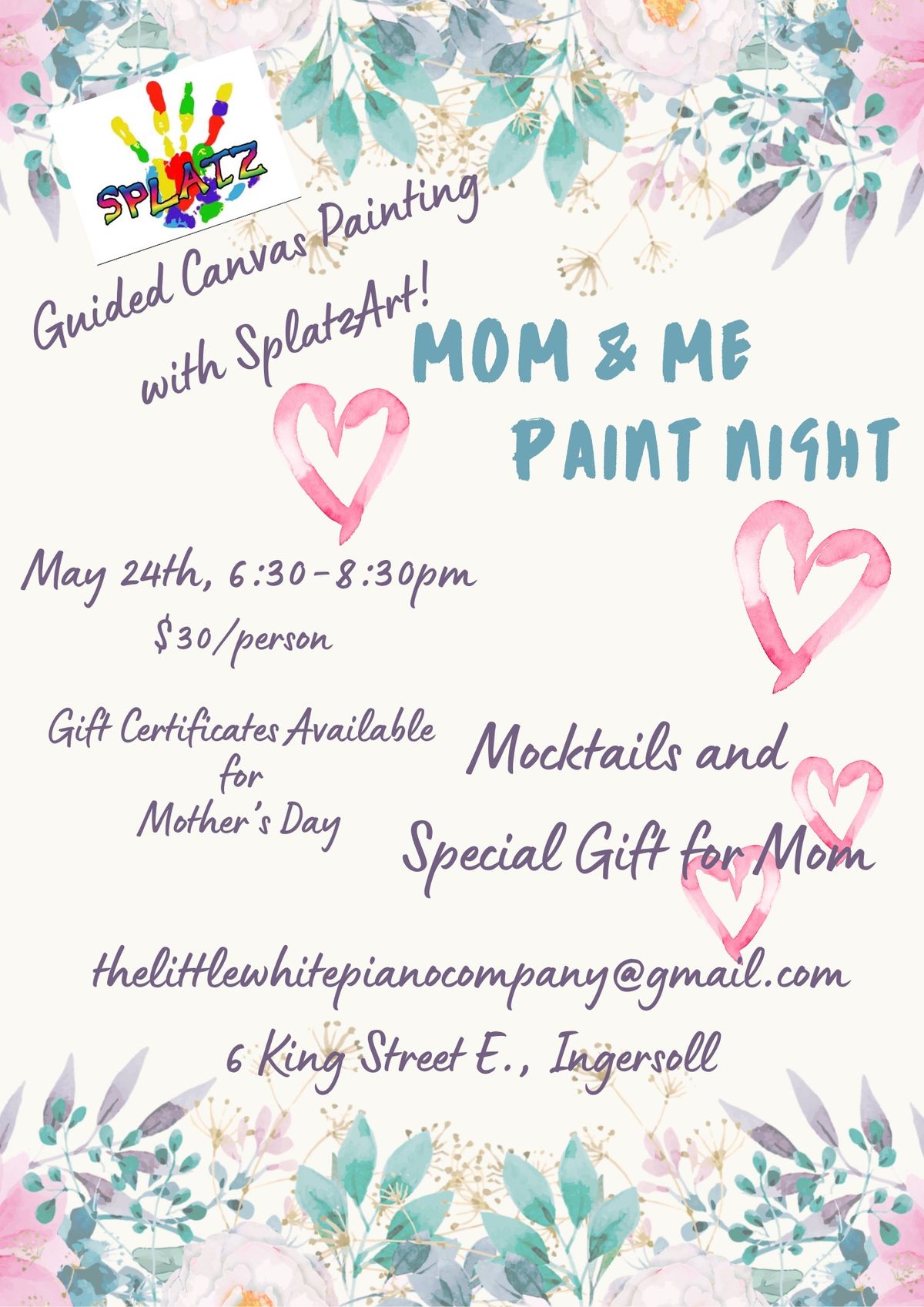 Mom and Me Paint Night 